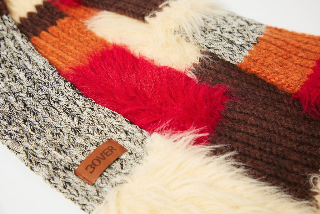 BOVER Color-block Scarf (Human Version)