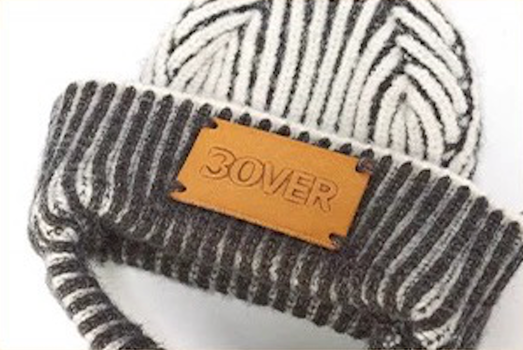 BOVER "Hip Hop Dog" Knit Beanie