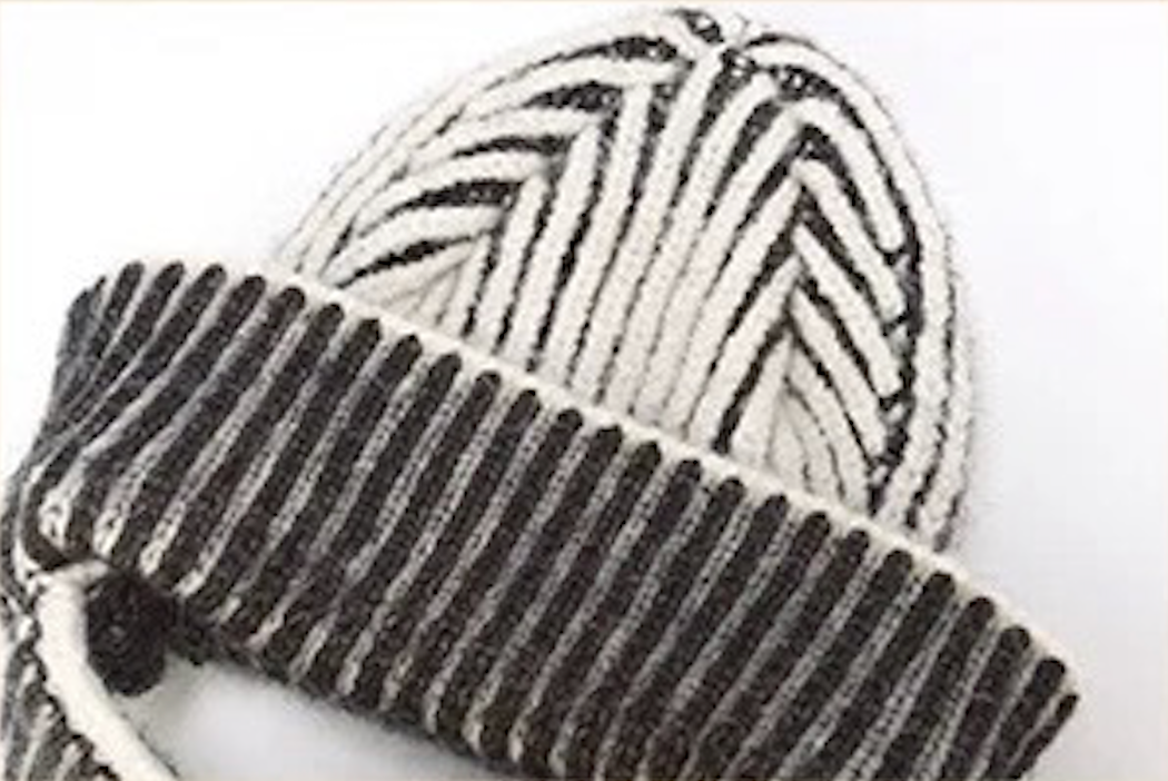 BOVER "Hip Hop Dog" Knit Beanie