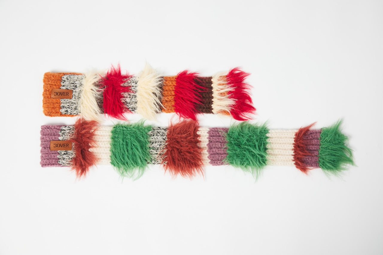 BOVER Color-block Pet Scarf (Pet Version)