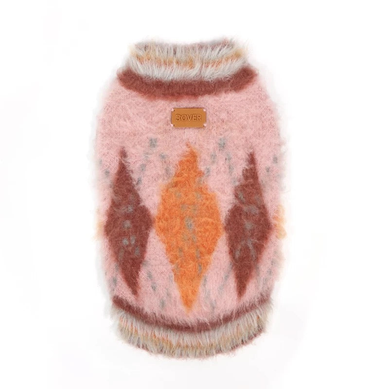 BOVER "Student Dog" Knit Vest