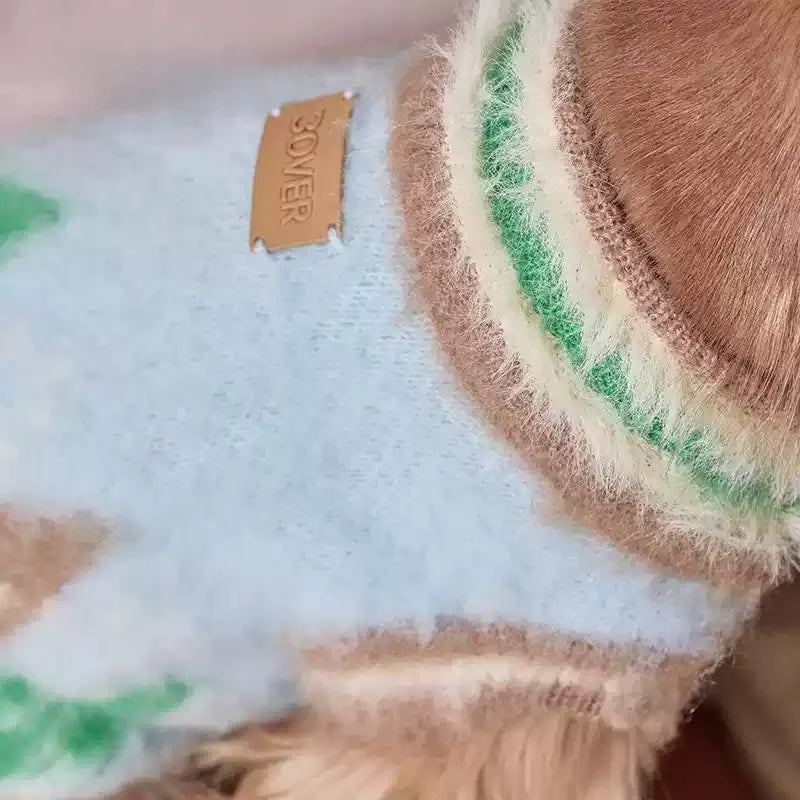 BOVER "Student Dog" Knit Vest