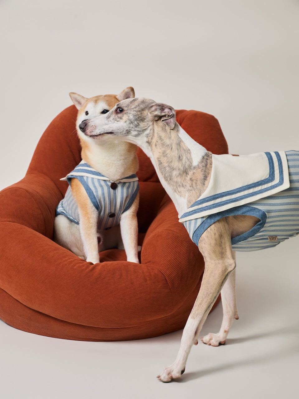 BOVER Navy Style Pet Shirt