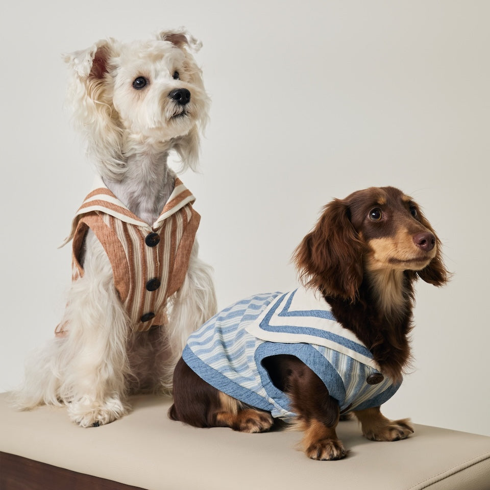 BOVER Navy Style Pet Shirt