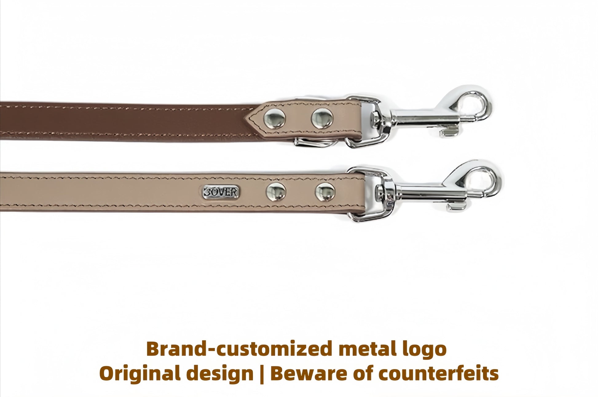 BOVER Multifunctional Leather Leash